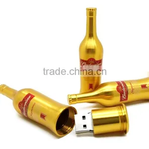 Factory Beer Bottle USB Flash Disk 2G/4G/8G Promotional Gifts 2015 thumbnail-2