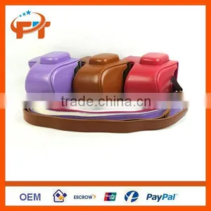New Fashion Pu Leather Camera Bag for NEX5R NEX5T 16-50mm Lens thumbnail-4