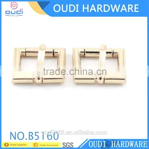 SGS Certification High Quality Light Gold Pin Buckle For Bag thumbnail-1