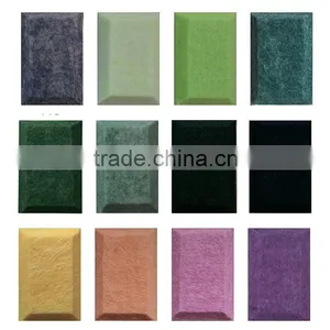 Customized Polyester Acoustic Wall Panel/ Noise Absorption/For KTV, Cinema and Kindergarten thumbnail-5