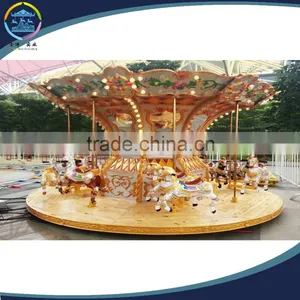 12 Seat Kids Ride Indoor Small Carousel for Sale With Cheap Price thumbnail-1