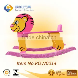 Wooden Shaking Tiger / Ride on Tiger Toy for Kid thumbnail-1