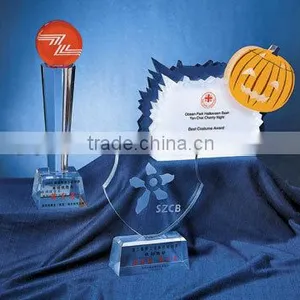 Customize Acrylic Laser Engraved Trophy Baseball Trophy thumbnail-1