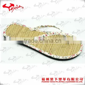PU Fancy Straw Thongs thumbnail-1