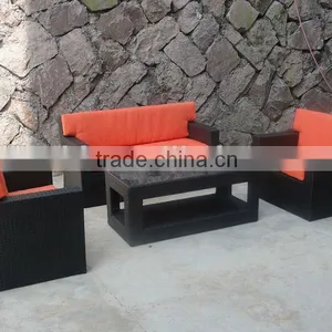 Outdoor Wicker Corner Sofa Sets thumbnail-1
