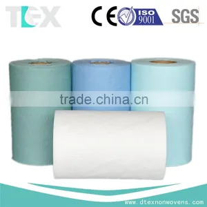Medical Industry Low Lint Medium Class Solvent Nonwoven Wiper thumbnail-1