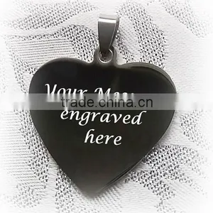 Low Price and High Quality Heart Dog Tag Engraving thumbnail-1