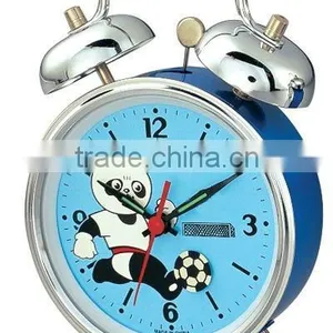 4 Inch Metal Case Mechanical Alarm Clock Movement, Desktop Clock Mechanism, Bedside Clock thumbnail-3