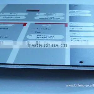 Tactile Membrane Panel With Aluminum Carrier thumbnail-1