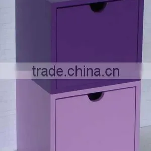 Twin Wooden Storage Box thumbnail-1