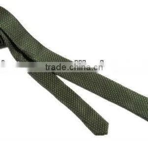 Custom Polyester Skinny Tie Cravat With Dots thumbnail-1