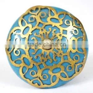 Ceramic Knobs/Cabinet Knobs/Drawer Knobs/Hand Painted Knobs thumbnail-1