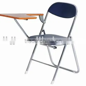 PU Leather Folding Chair With Writing Pad 1084b thumbnail-1