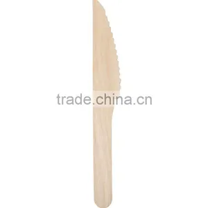 New Products Brich Wooden 140mm 160mm Disposable Knife thumbnail-5