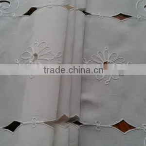 Cut Work and Hand Embroidered Table Runner thumbnail-3