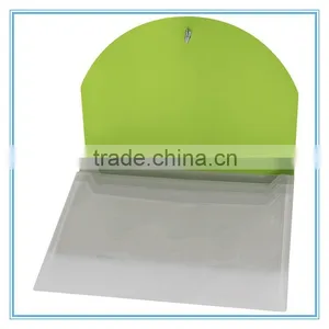 High Quality Customized Plastic File Folder With String thumbnail-1