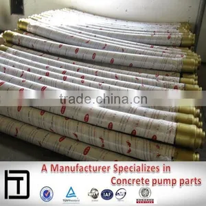 China Supplier Steel Wires Concrete Pump Rubber Hose thumbnail-3
