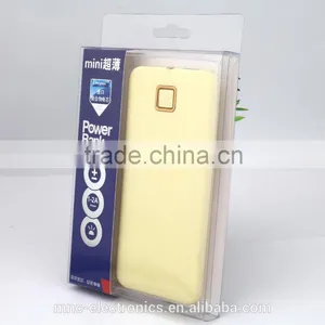 New Design 10000mAh Ultra Slim Rubber Finish Led Lighting Customize Logo Printing or Laser Engraving Power Bank thumbnail-6