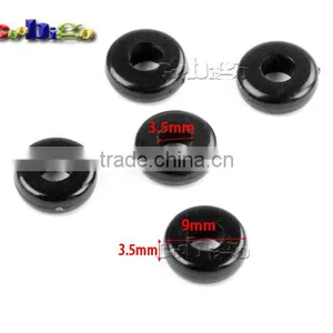 9/64"(3.5mm) Plastic Beads Bell Stopper Cord Ends For Apparel Sportwear Paracord Accessories #FLS194-B thumbnail-1