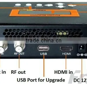 FUTV4622 DVB-T MPEG-4 AVC/H.264 HD Encoder Modulator (Tuner,HDMI In; RF Out) With USB Upgrade for Home Use thumbnail-4