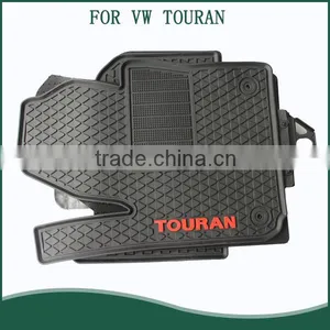 Wholesale Customized Full Set Position PVC Rubber Auto Car Floor Mats For VW TOURAN thumbnail-1
