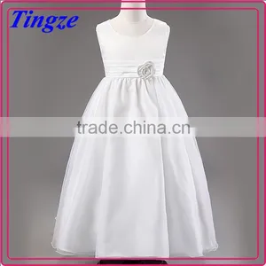 Fashion New Designs Handmade Charming Child Evening Dress Noble Girl Maxi Dress TR-WS07 thumbnail-1