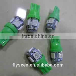 Super Brightness Light 194 168 w 5w T10 Led 5050 5SMD , Car Led Auto Bulb thumbnail-2