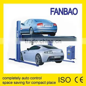 QJY3.5-T Two Post Car Parking Hoist thumbnail-1