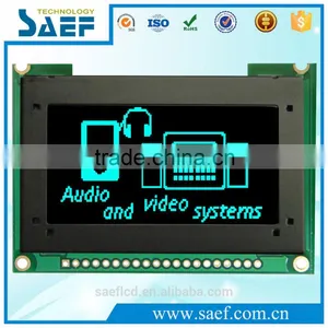 Wide-temperature OLED Display128x64 Graphic Bule OLED Display Module With I2C Interface thumbnail-1