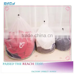 YIWU RODA 100%polyester Fine Mesh Durable Draw String Washing Bag thumbnail-1