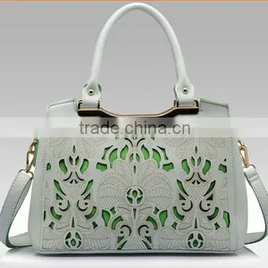 Yiwu Big Factory Customized Newest Fashion Designer PU Handbag , Woman Handbag , Fashion Handbag thumbnail-2