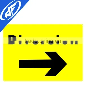 Reflective Adhesive Orbid Turn Back Road Sign thumbnail-4