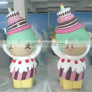 Fiberglass Decorative Cartoon Sculpture Statue thumbnail-1
