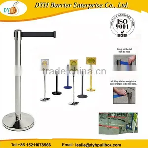 China Factory Retractable Belt Stanchion,stanchion Control Post/removable Sign thumbnail-1