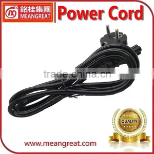3 Pin Euro Male Plug Power Cable for Electronic Equipment thumbnail-1