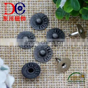 Wholesale Fashion Custom Design Rivet Button for Shoe thumbnail-1