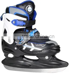 Fashion Adjustable Ice Skate for Kid , Quality Ice Hockey With Durable Ice Blade and Buckle , Kid Ice Hockey Quality thumbnail-1