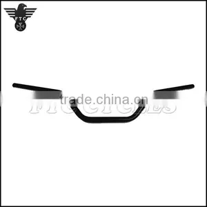 7/8'' Sand Matte Black Vintage Handlebar for Harley Honda Yamaha thumbnail-2