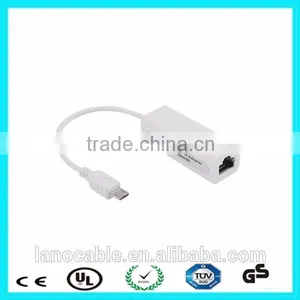 USB 2.0 to 10/100 Fast Ethernet Lan Wired Network Adapter for Android thumbnail-1