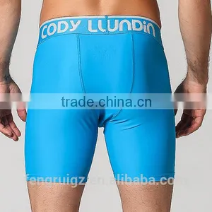 Wholesale Blue Custom Mens Running Shorts for Male thumbnail-2