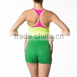 Wholesale Ladies Shorts Running Wear Sport Loose Movement Women Yoga Pants Guangzhou Clothing thumbnail-6