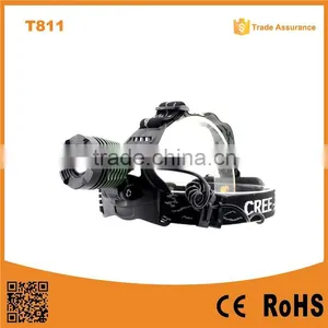 T811New XML T6 10w LED Head Lights Lamp or Focus Function Headlamp thumbnail-1