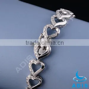 Heart Shape Stainless Steel Cheap Bracelet thumbnail-1