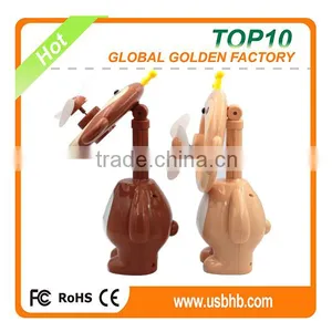 Golden Supplier Lastest Design Carton Shape Cute Mini Fan for Sale thumbnail-5
