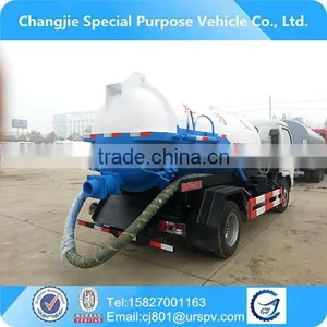 Good Partners Perfect Quality Reasonable Price Vacuum Sewage Suction Tanker Truck 4*2 thumbnail-3