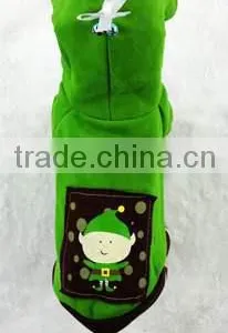 Pet Santa Hoody/pet Gren Xmas Hoody thumbnail-2