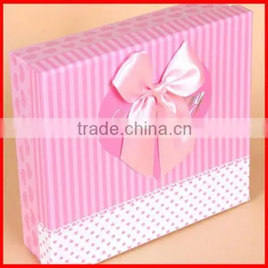 2014 New Fashion Cute Paper Gift Scarf Packaging Box , Silk Scarf Box thumbnail-1