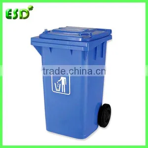 100L Durable Plastic Garbage Bin With Wheels thumbnail-1