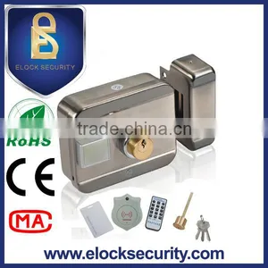Electric Motor Lock With RFID Card Reader and Double Cylinder thumbnail-1