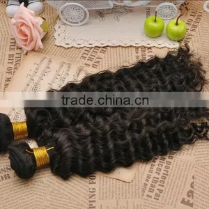 100% Pure Human Hair 8 to 28 Inch Natrual Color Black and More Color 100%hand Tied Virgin Indian Remy Hair Weft thumbnail-1